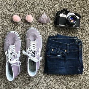 skinny ankle jeans with ripped knees